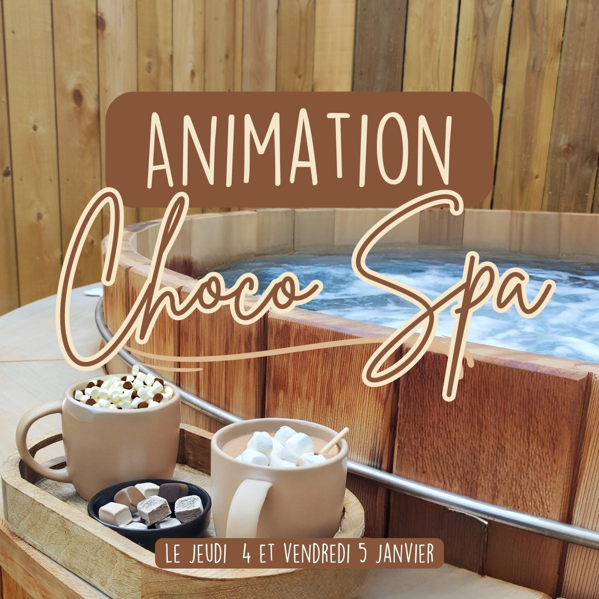 institut spa éveil des sens oudon - soirée nocturne choco spa jacuzzi - 23.11.2023